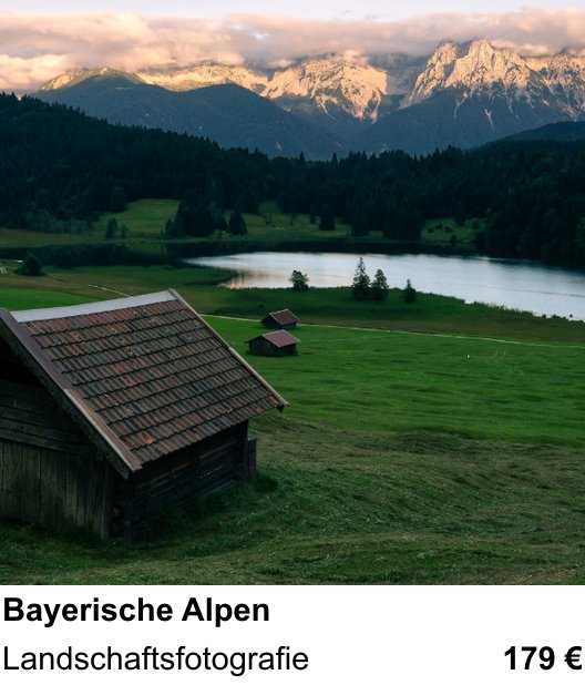 Themenbezogener Fotokurs für Aufnahmen zu Bayerische Alpen: Landschaftsfotografie