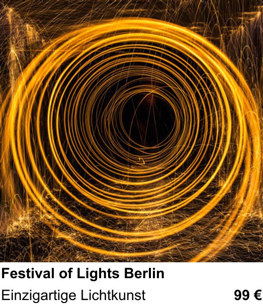 Themenbezogener Fotokurs für Aufnahmen zu Lichtinstallationen in Berlin: Einzigartige Lichtkunst